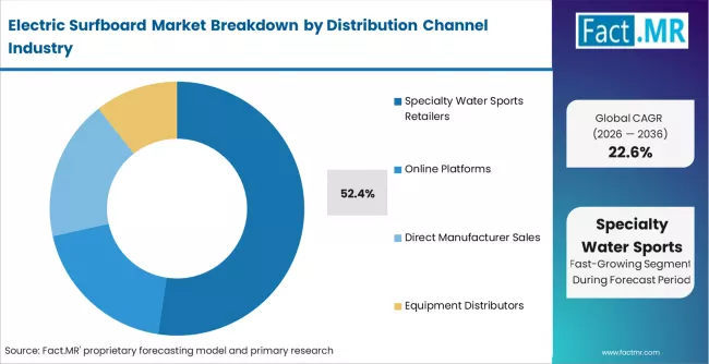Electric Surfboard Market   Analysis By Distribution Channel